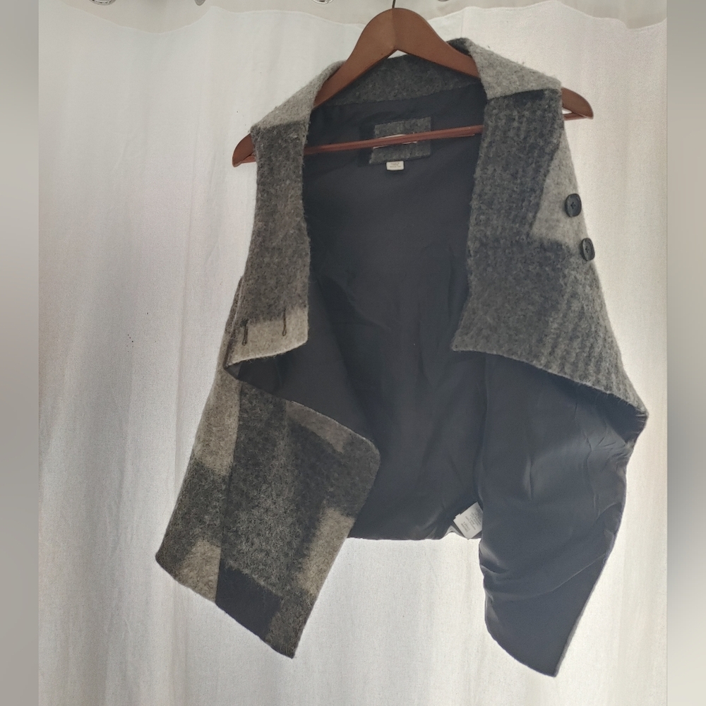 Gray Wool Blend Orange Creek Women's Vest